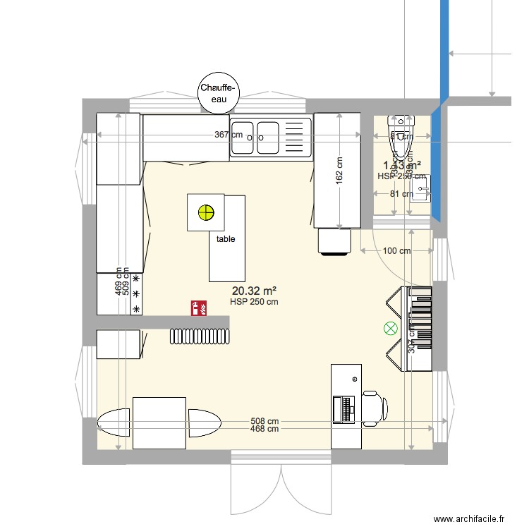 creaves morlanwelz infirmerie. Plan de 0 pièce et 0 m2