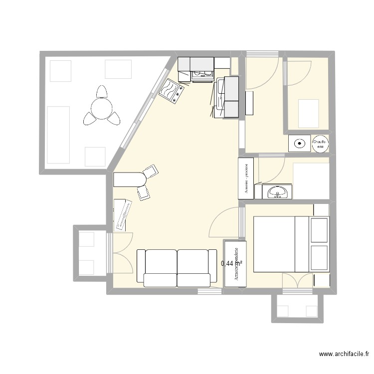 Cuisine_et_murs_C_v2. Plan de 0 pièce et 0 m2