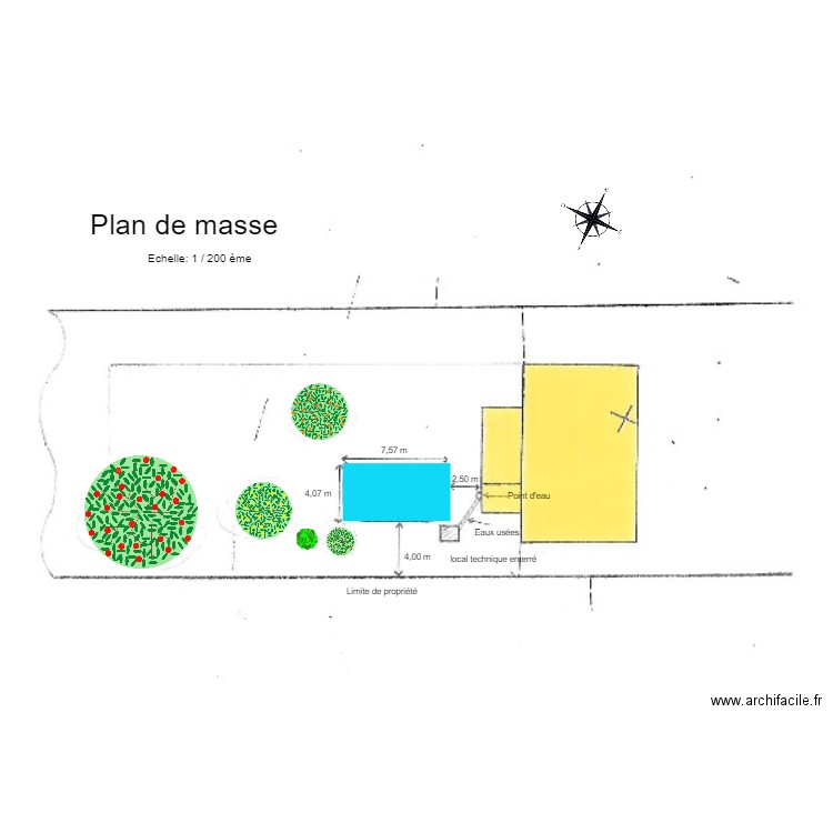 plan de lmasse. Plan de 0 pièce et 0 m2