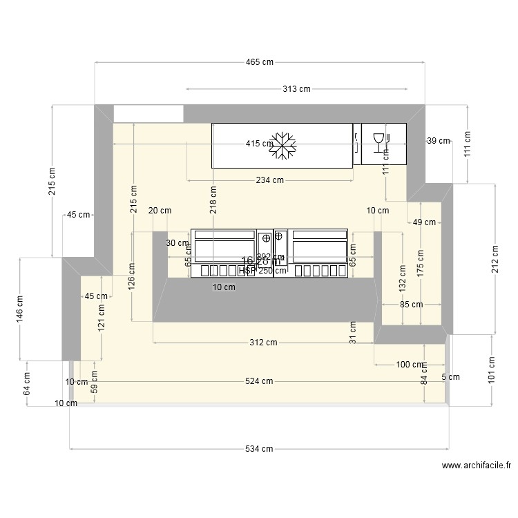 bar loka cannes. Plan de 0 pièce et 0 m2