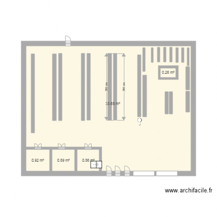 entrepot 7. Plan de 0 pièce et 0 m2