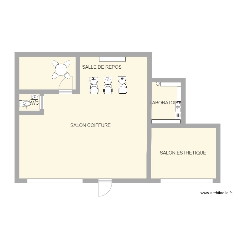 SALON MADE FANN . Plan de 0 pièce et 0 m2