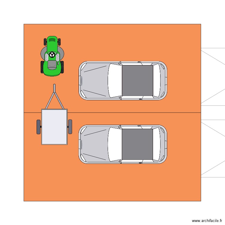 voiture. Plan de 0 pièce et 0 m2