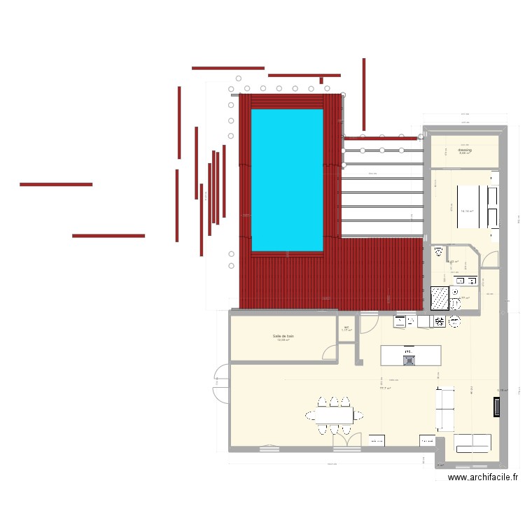 terasse 14-02-2023. Plan de 0 pièce et 0 m2