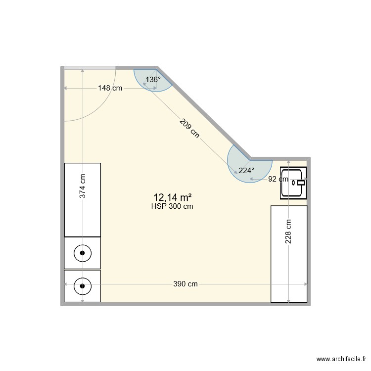 buanderie. Plan de 0 pièce et 0 m2