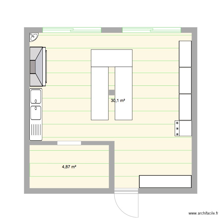 labo. Plan de 0 pièce et 0 m2