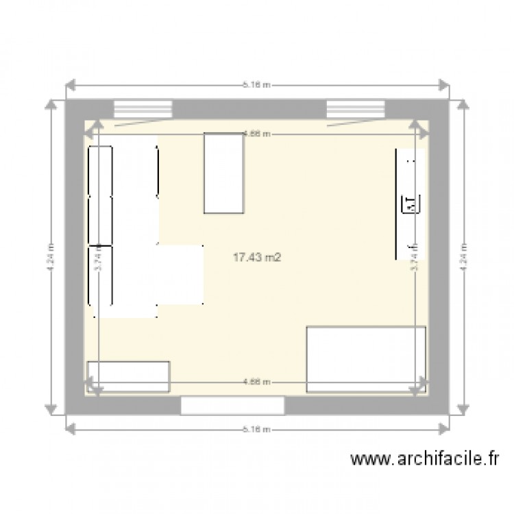 Salon 2. Plan de 0 pièce et 0 m2