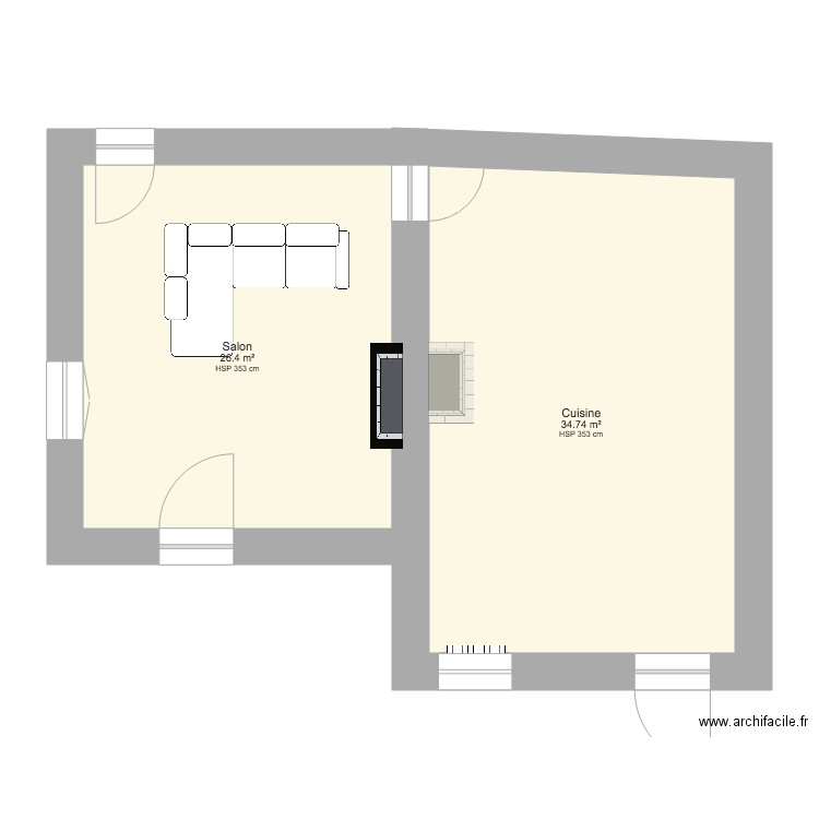 LH73. Plan de 0 pièce et 0 m2