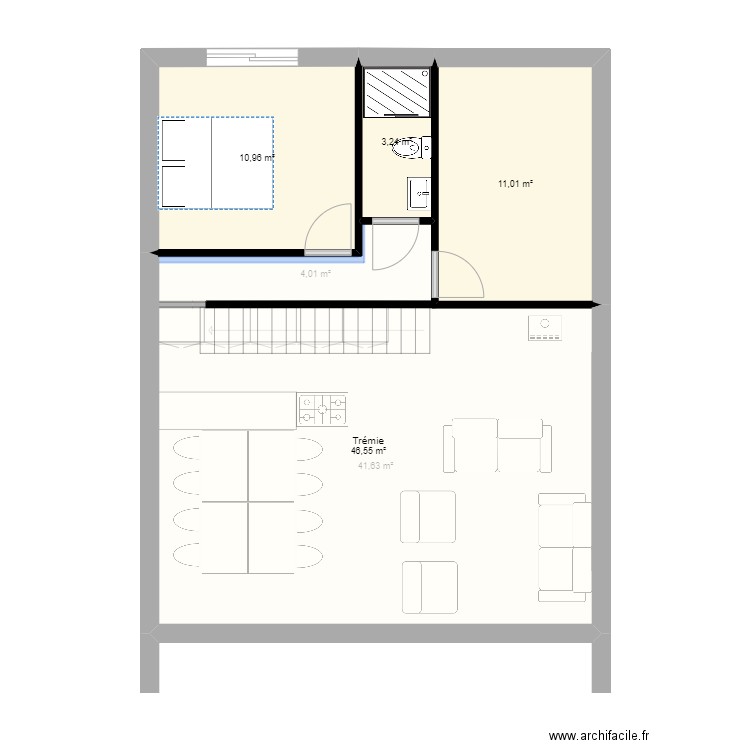 PERIGORD. Plan de 12 pièces et 142 m2