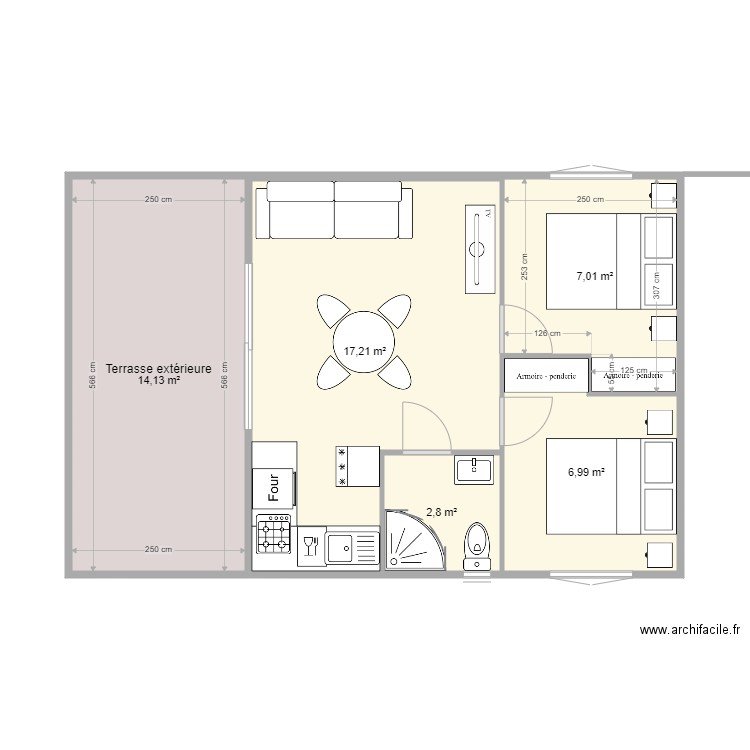 Module Canyon Parc 3b. Plan de 0 pièce et 0 m2