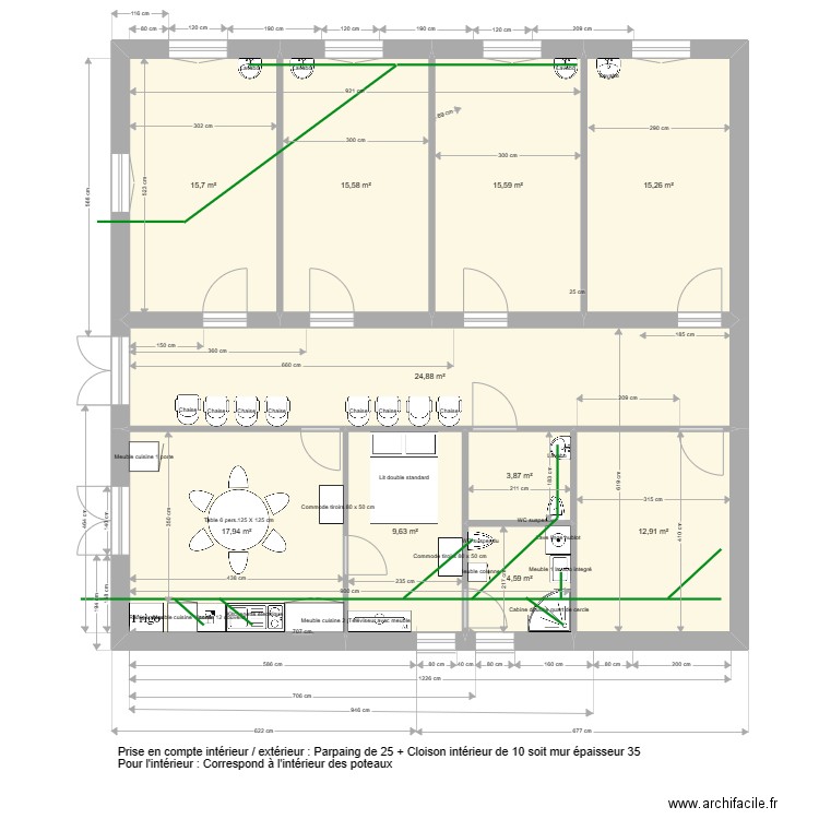 Sous-Sol Evacuations. Plan de 0 pièce et 0 m2