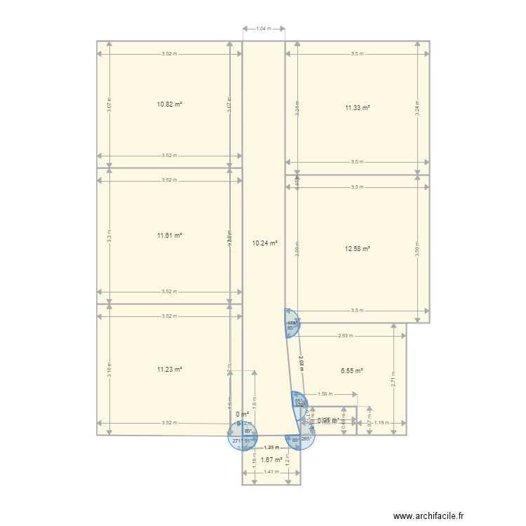 Lagny. Plan de 0 pièce et 0 m2