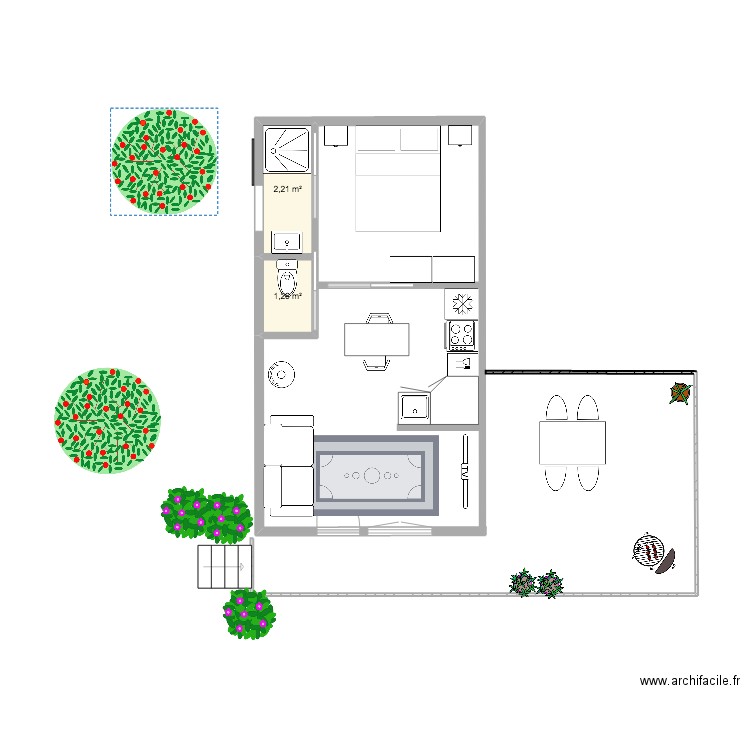 Atelier 4. Plan de 0 pièce et 0 m2