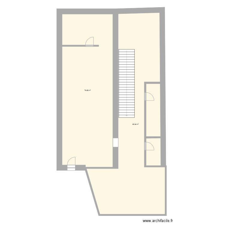 RDC. Plan de 0 pièce et 0 m2