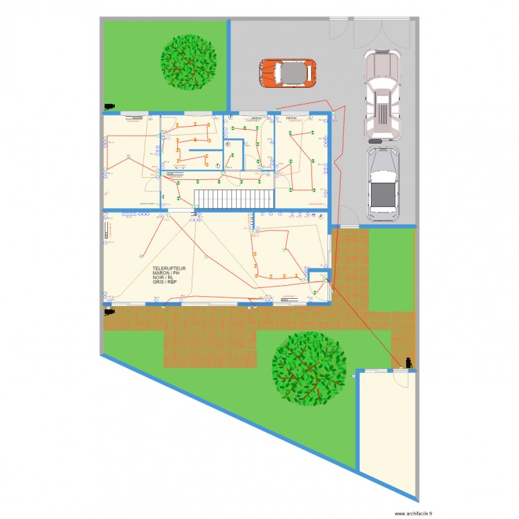 weber. Plan de 0 pièce et 0 m2