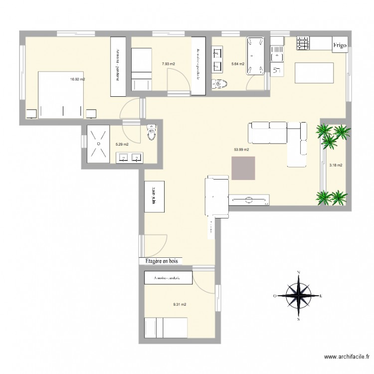 B501 Indraprasht. Plan de 0 pièce et 0 m2