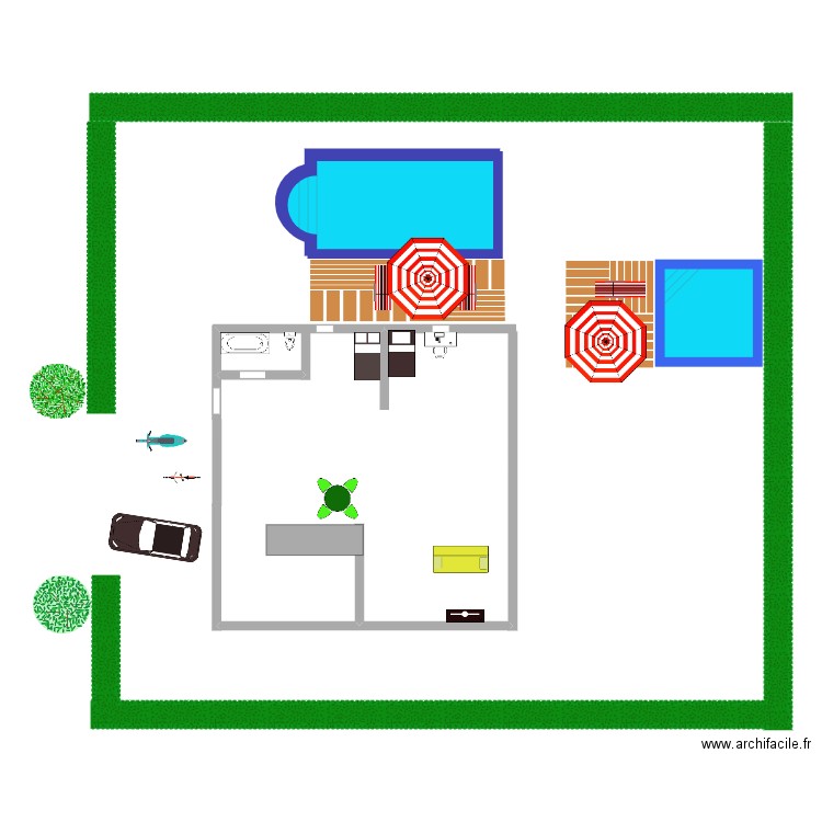 2 planvillarève. Plan de 0 pièce et 0 m2