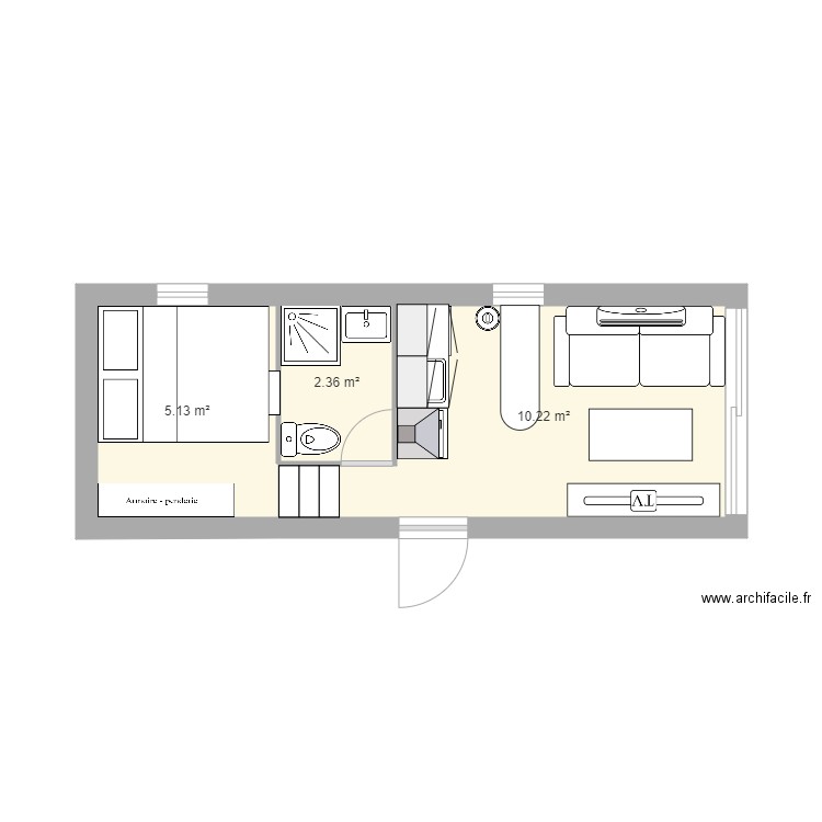 Porteur. Plan de 0 pièce et 0 m2