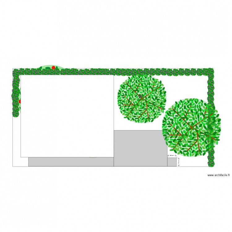 Jardin bis. Plan de 0 pièce et 0 m2