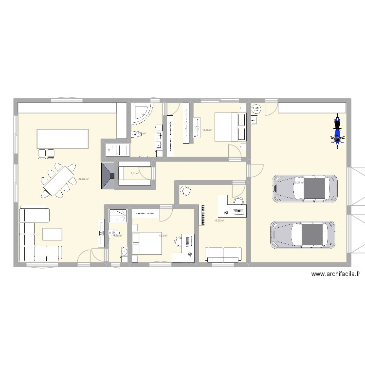 Maison V1. Plan de 0 pièce et 0 m2