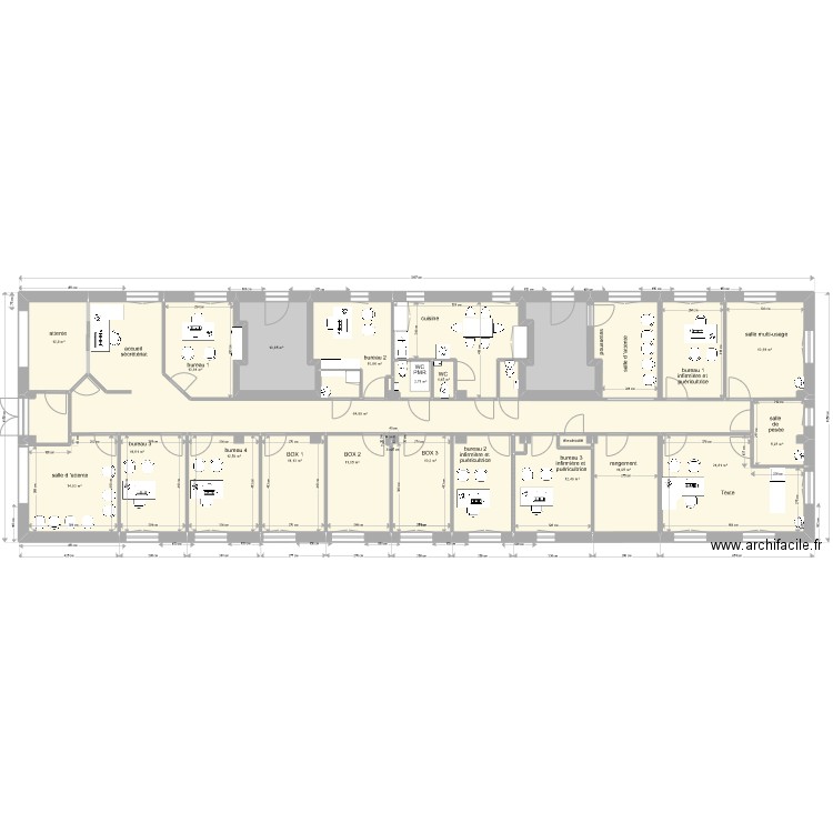 maison des associations. Plan de 0 pièce et 0 m2