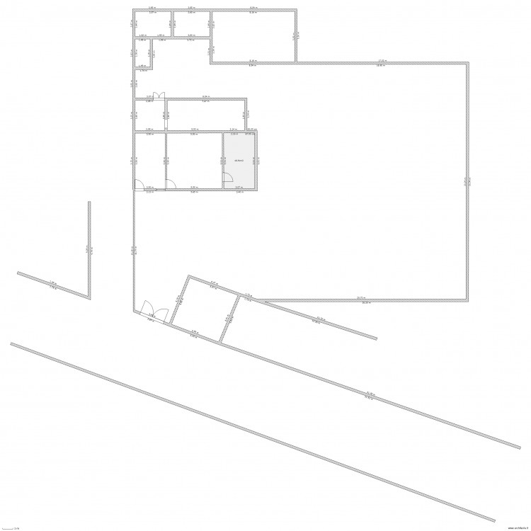 Ambillou-Château. Plan de 0 pièce et 0 m2