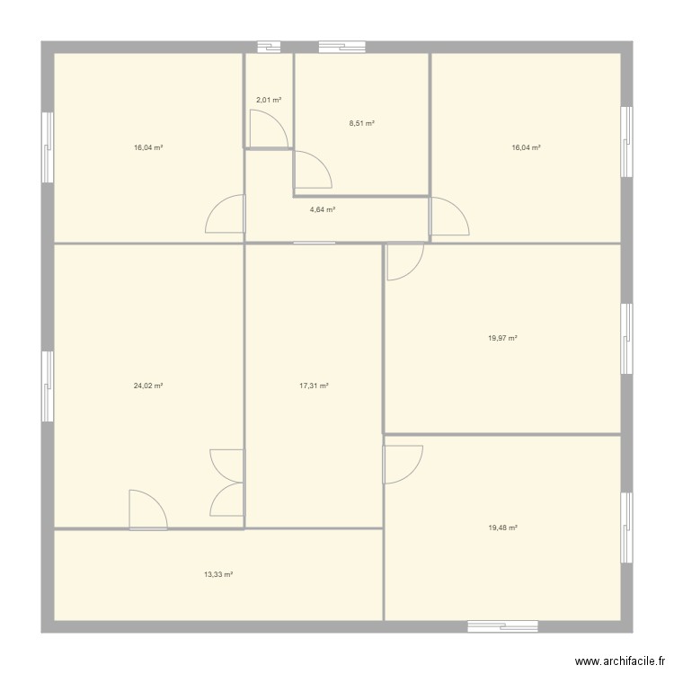 MAISON TUNISIE. Plan de 0 pièce et 0 m2