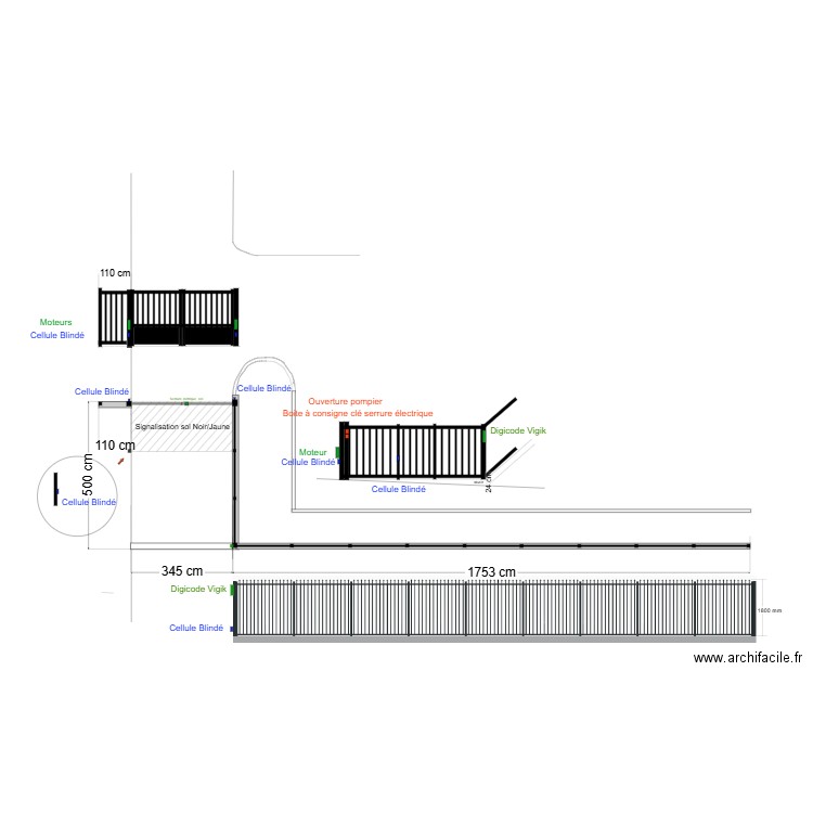 TESSIER  SAINT CLOUD . Plan de 0 pièce et 0 m2