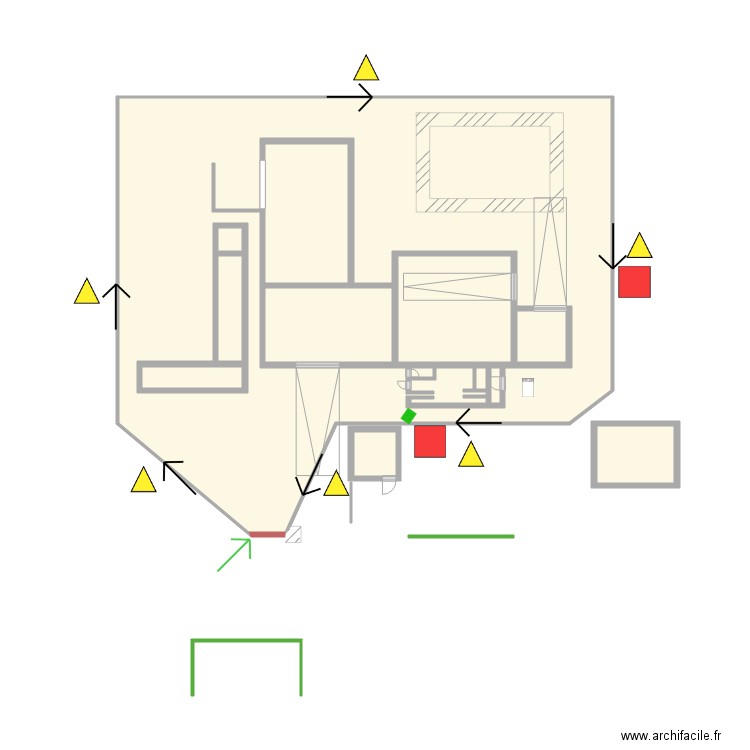 STACA cours. Plan de 0 pièce et 0 m2