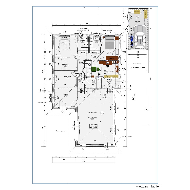 Projet Gg. Plan de 0 pièce et 0 m2