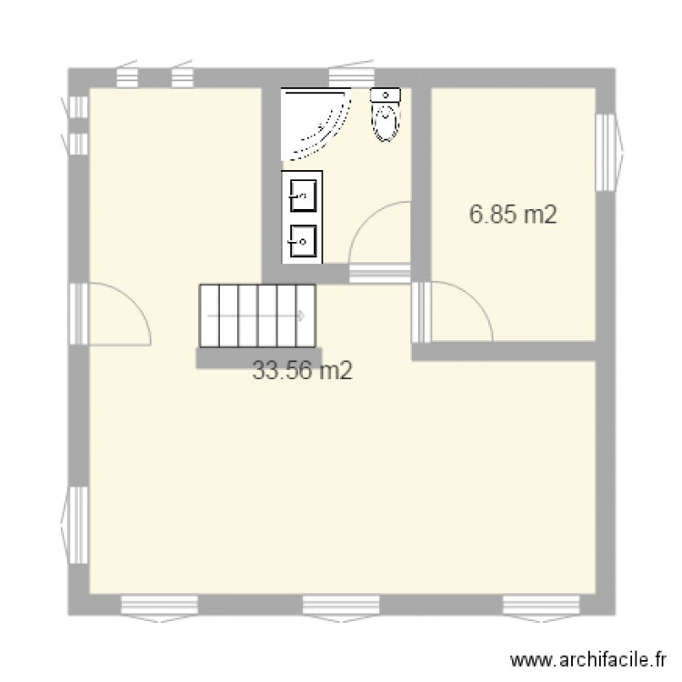 RDC ARC VIERGE. Plan de 0 pièce et 0 m2