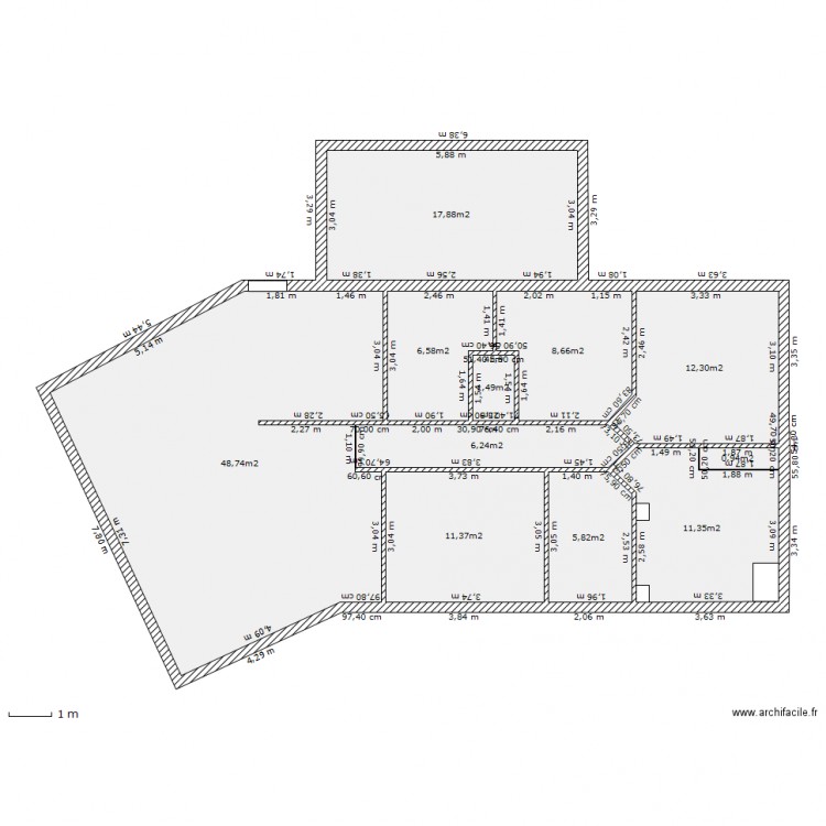 plan Y n°8. Plan de 0 pièce et 0 m2