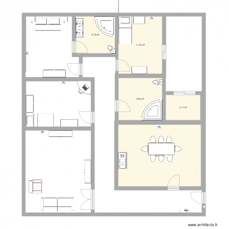 esquema topografico. Plan de 0 pièce et 0 m2