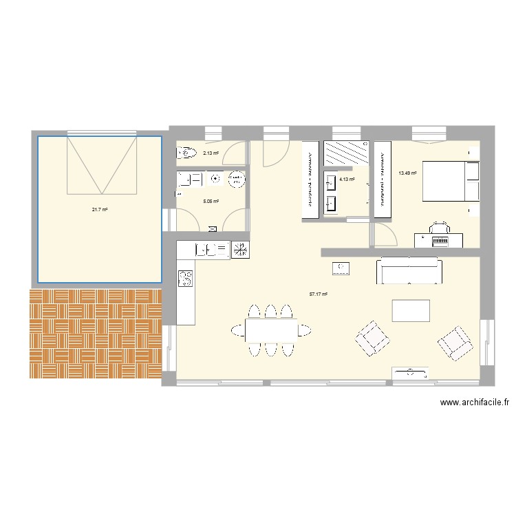 Plan maison 2. Plan de 0 pièce et 0 m2