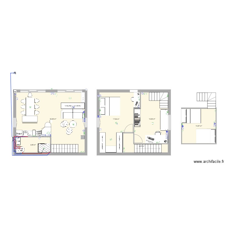 plan maison. Plan de 0 pièce et 0 m2