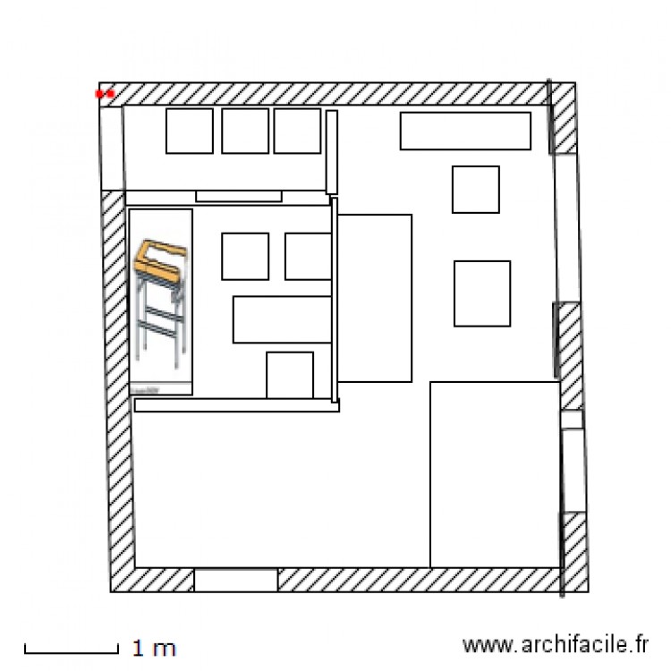 essai cabinet apart1. Plan de 0 pièce et 0 m2