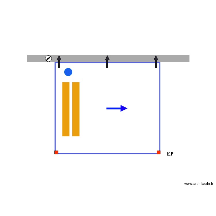 Bartz Pergola 1. Plan de 0 pièce et 0 m2