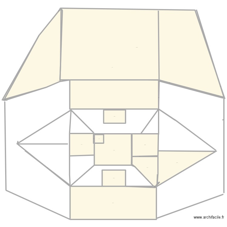 m.farzad. Plan de 27 pièces et 3306 m2