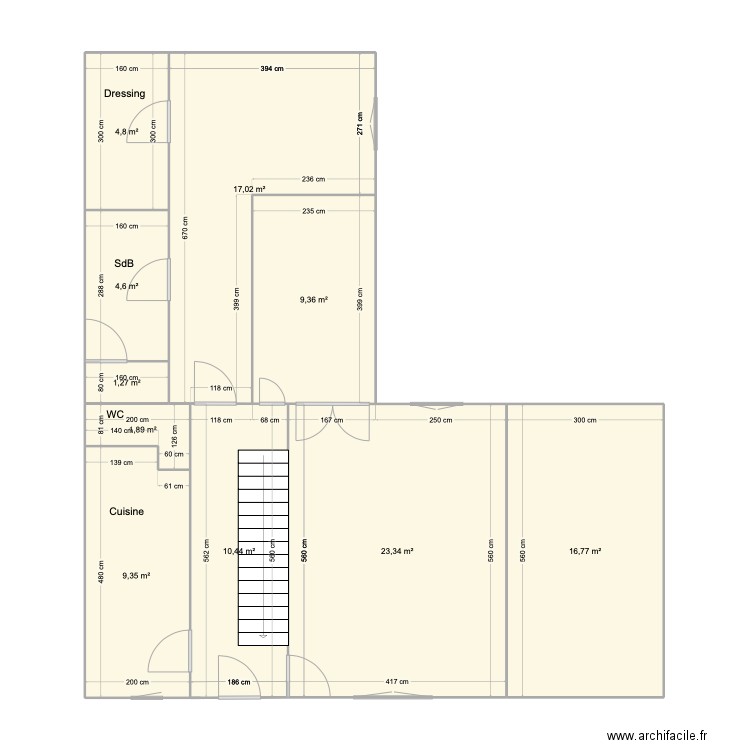 maison Florian RDC. Plan de 10 pièces et 99 m2