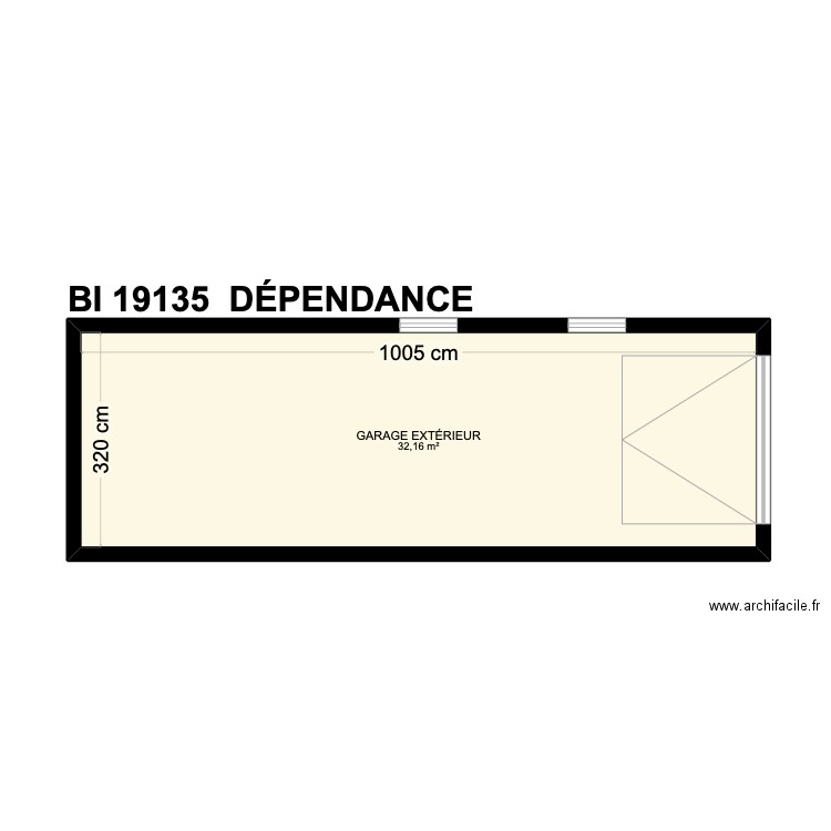 BI 19135. Plan de 18 pièces et 390 m2