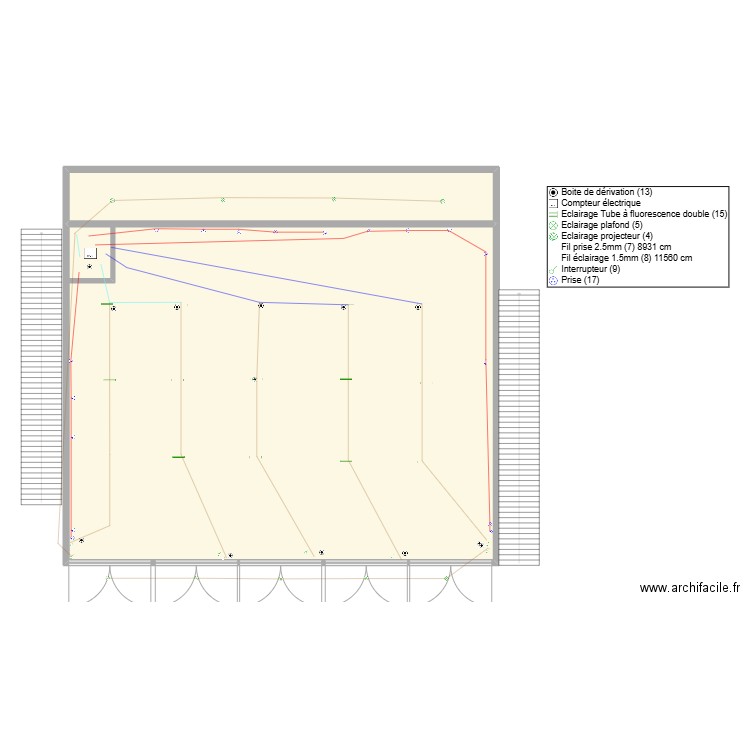 Hangara DEVIS 2  rajout . Plan de 2 pièces et 368 m2