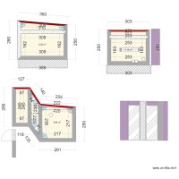 salle de bain plan 4 cotes