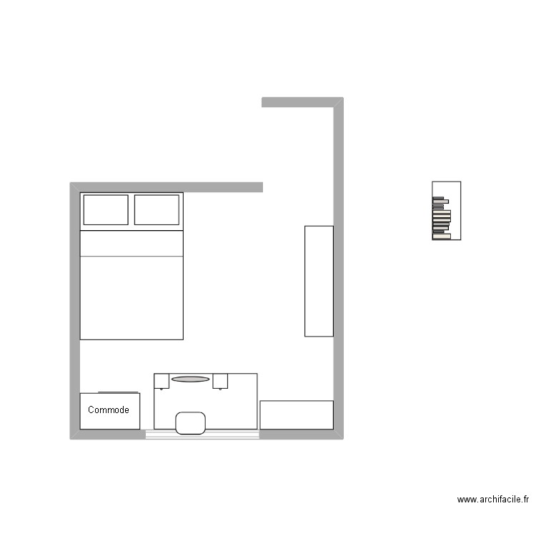 Chambre Matis. Plan de 0 pièce et 0 m2