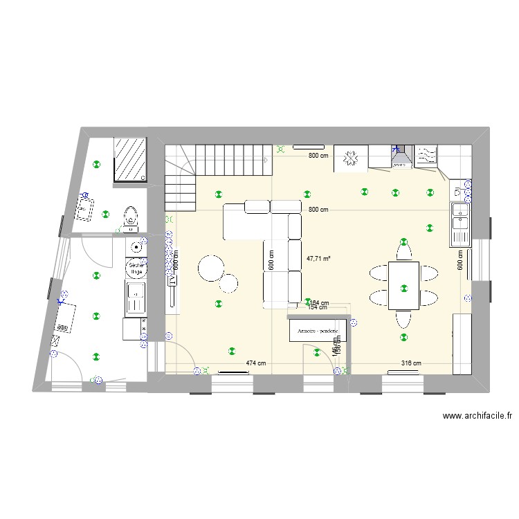 FROUARD 2 22-02-2025. Plan de 8 pièces et 97 m2