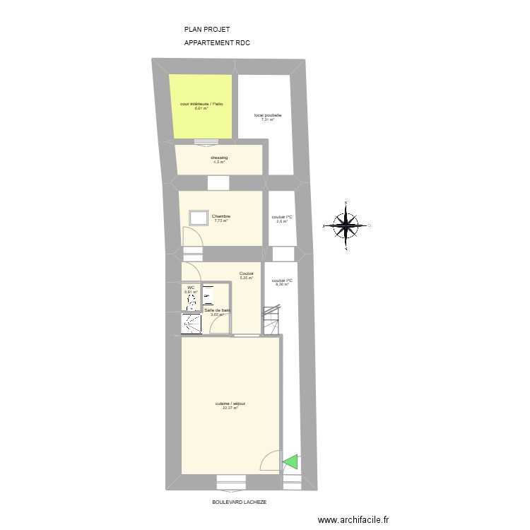 CHARLET projet def. Plan de 10 pièces et 69 m2