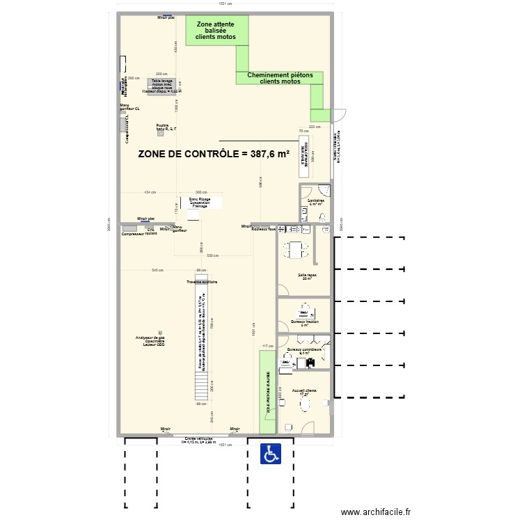 CCT mixte VL/CL MD EDOUIDI LTD SAINT VITE 47MESV. Plan de 6 pièces et 449 m2