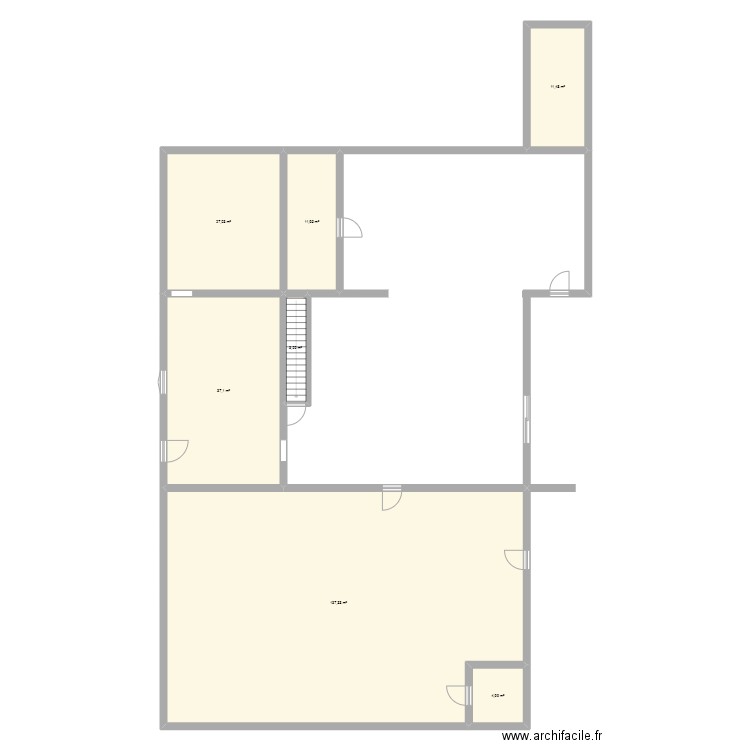 maison de boussu . Plan de 7 pièces et 233 m2