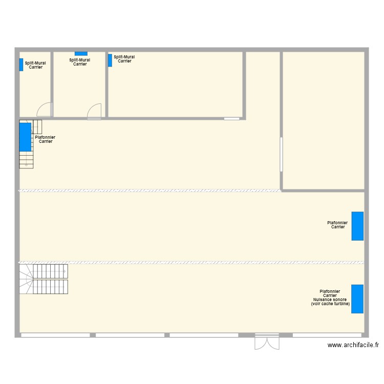 KepCool Saint Louis . Plan de 6 pièces et 315 m2