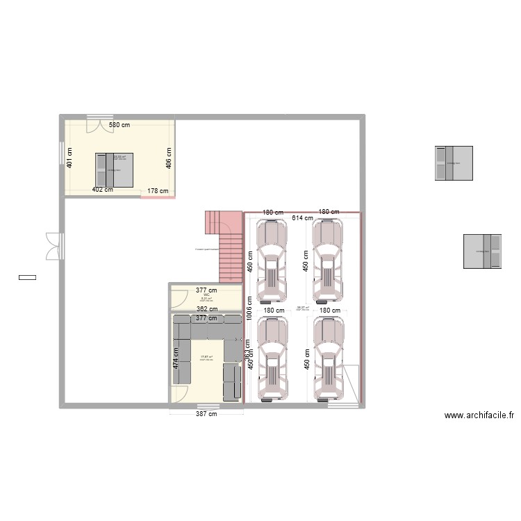 MAISON12. Plan de 4 pièces et 108 m2