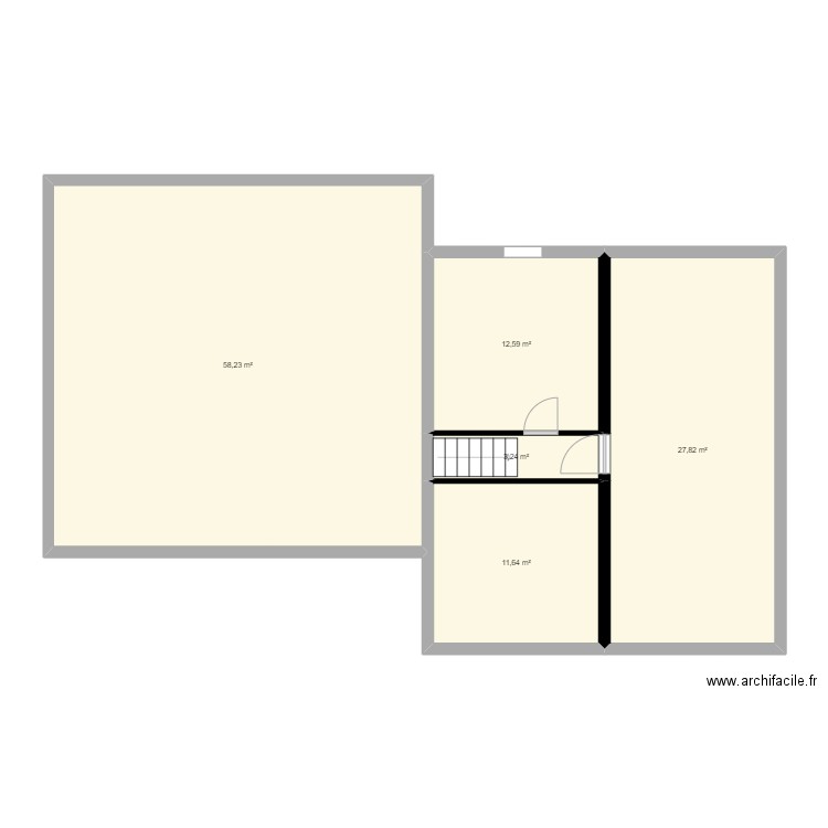 maison 5. Plan de 5 pièces et 114 m2